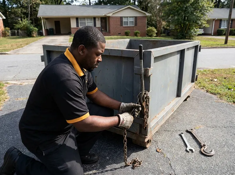 10 Yard Dumpster in Hapeville, GA